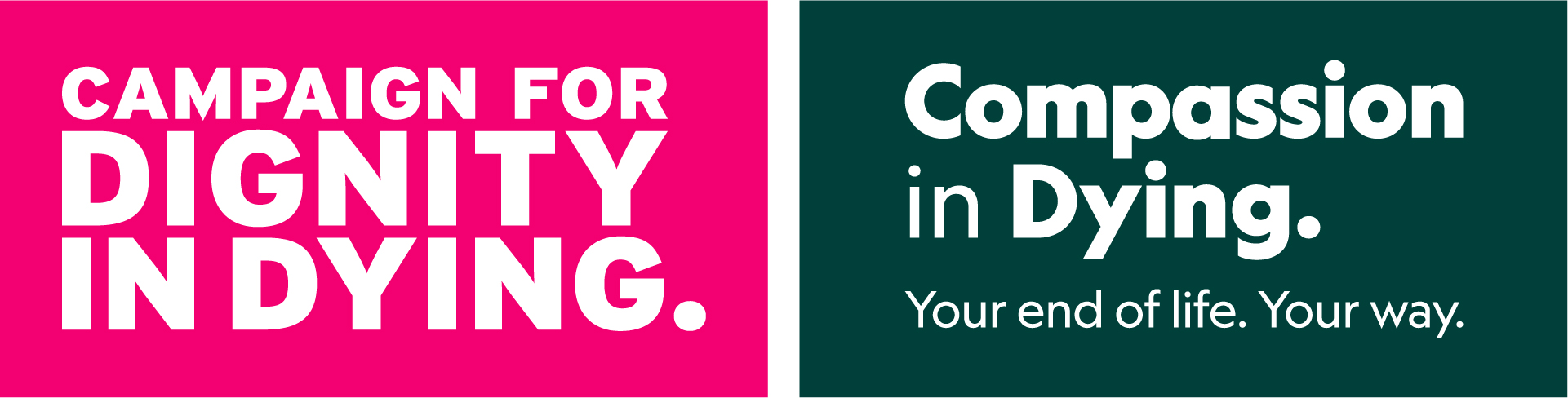 Dignity in Dying X Compassion in Dying
