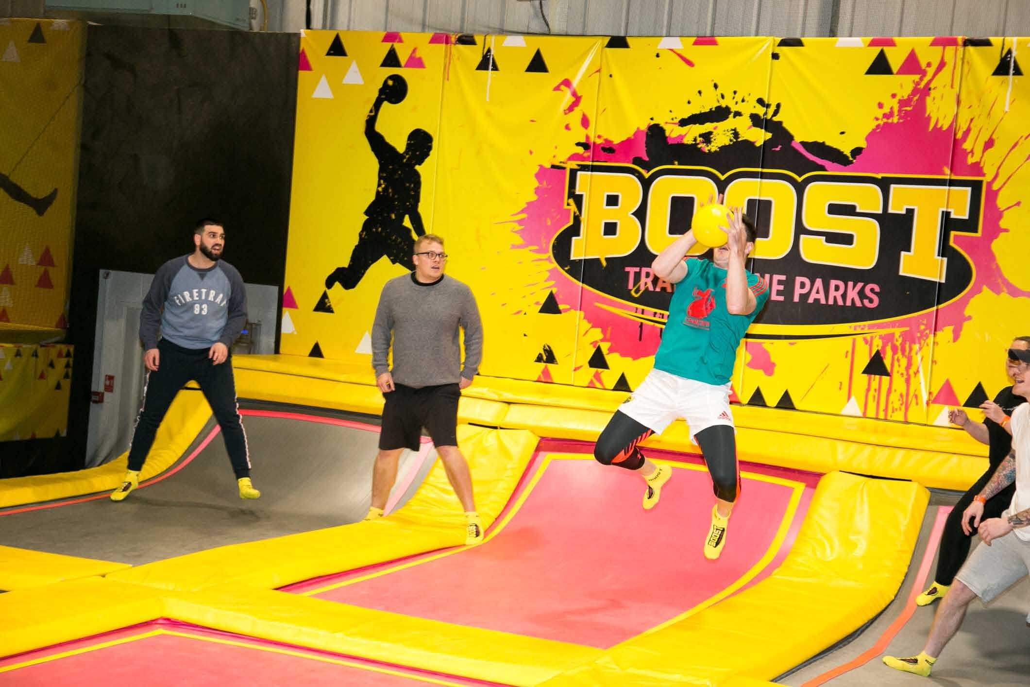 Trampoline Dodgeball Fundraiser